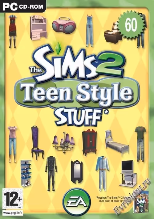 The Sims 2: Молодёжный стиль - Каталог / The Sims 2: Teen Style Stuff