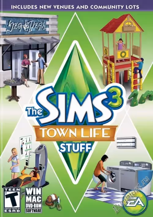The Sims 3: Городская Жизнь - Каталог / The Sims 3: Town Life Stuff