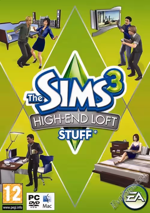 The Sims 3: Современная Роскошь - Каталог / The Sims 3: High-End Loft Stuff (RePack)