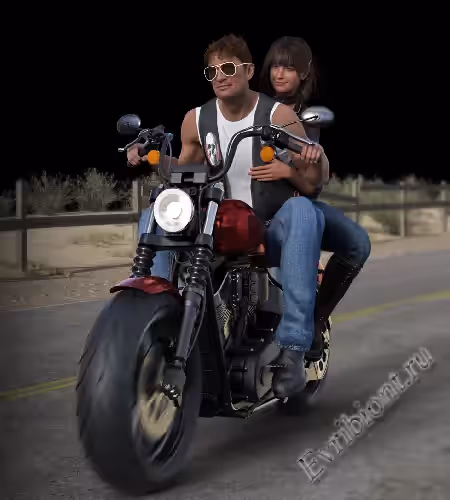 Верховая езда на темной лошадке / Темная Лошадка / A Dark Horse Riding