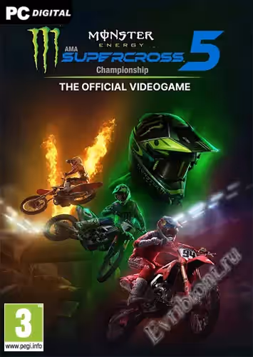 Монстр Энерджи Суперкросс - Официальная видеоигра 5 / Monster Energy Supercross - The Official Videogame 5 (Лицензия)