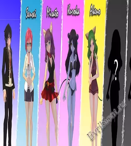 Девушка-монстр с хвостом / Monster Girl Tailes