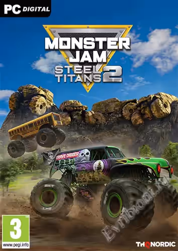 Монстр Джем Стальные Титаны 2 / Monster Jam Steel Titans 2 (Лицензия)