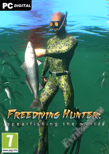 Фридайвинг-охотник, занимающийся подводной охотой по всему миру / Freediving Hunter Spearfishing the World (Лицензия)