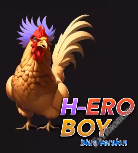 Х-Эро Бой. Синяя версия. / H-Ero Boy. Blue Version.
