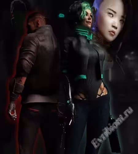 Хромированные линии жизни 1-2 / Chrome Lifelines 1-2