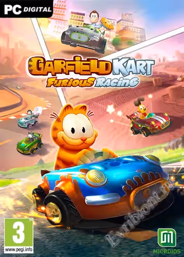 Гарфилд Карт - Яростные гонки / Garfield Kart - Furious Racing (Лицензия)