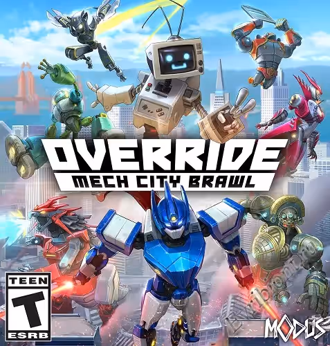 Переопределение: Драка в Мех-город / Override: Mech City Brawl (Пиратка)