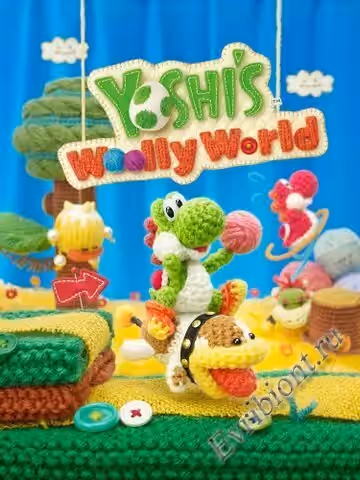 Шерстяной мир Йоши / Yoshi's Woolly World (Пиратка)