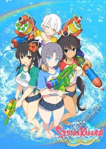 ШТОРМ КАГУРЫ Персиковый пляжный всплеск / SENRAN KAGURA Peach Beach Splash (Лицензия)