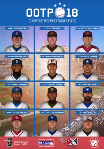 Бейсбол вне парка 18 / Out Of The Park Baseball 18 (Лицензия)