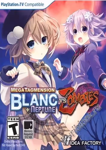 Мега Тагменсион Блан + Нептун против Зомби / MegaTagmension Blanc + Neptune VS Zombies (RePack)